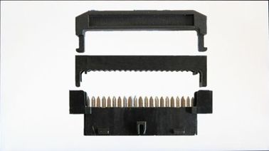 China 2.0mm Schakelaar van de Hoogtepbt MGRID de Dubbele Rij IDC met Zwarte Kleur in Geplateerd Goud fabriek