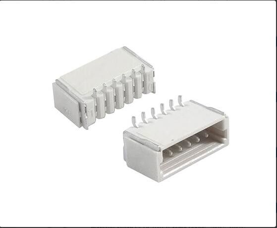 SH 1.0mm PCB Board Connector 6 Pin LCP Material Tape / Reel For Automotive Industrial